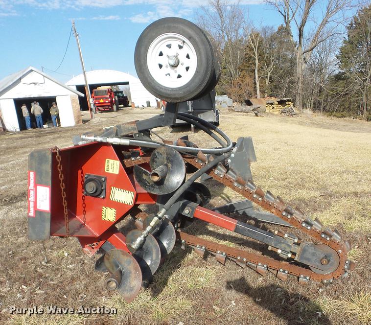 image for item AY9596 Bainter skid steer trencher