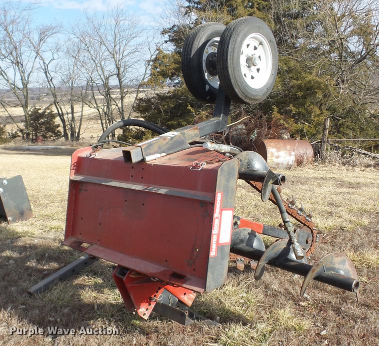 image for item AY9596 Bainter skid steer trencher