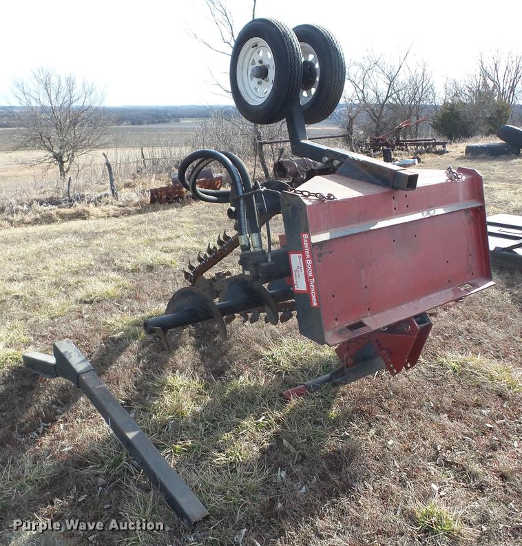 image for item AY9596 Bainter skid steer trencher