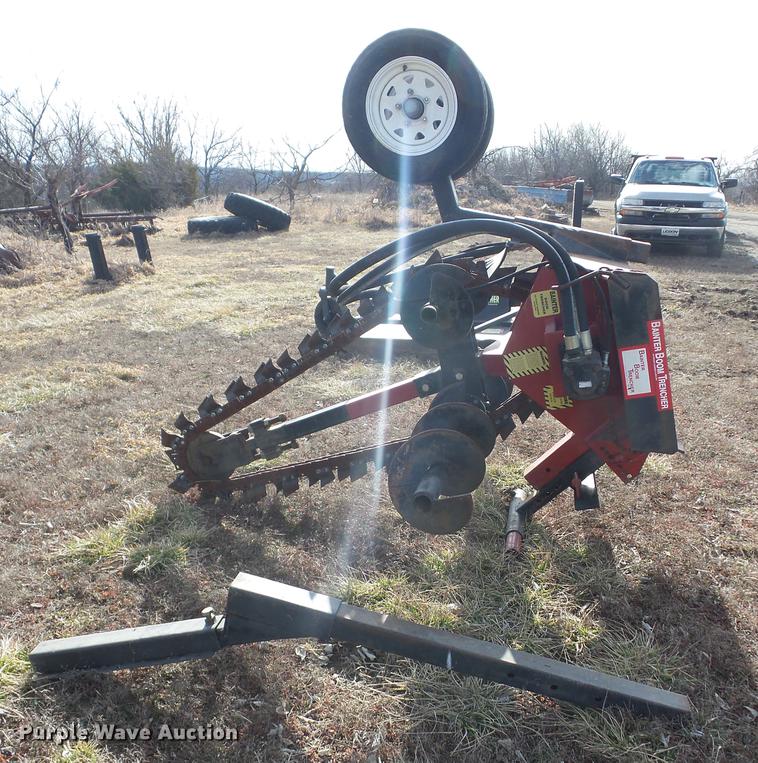 image for item AY9596 Bainter skid steer trencher