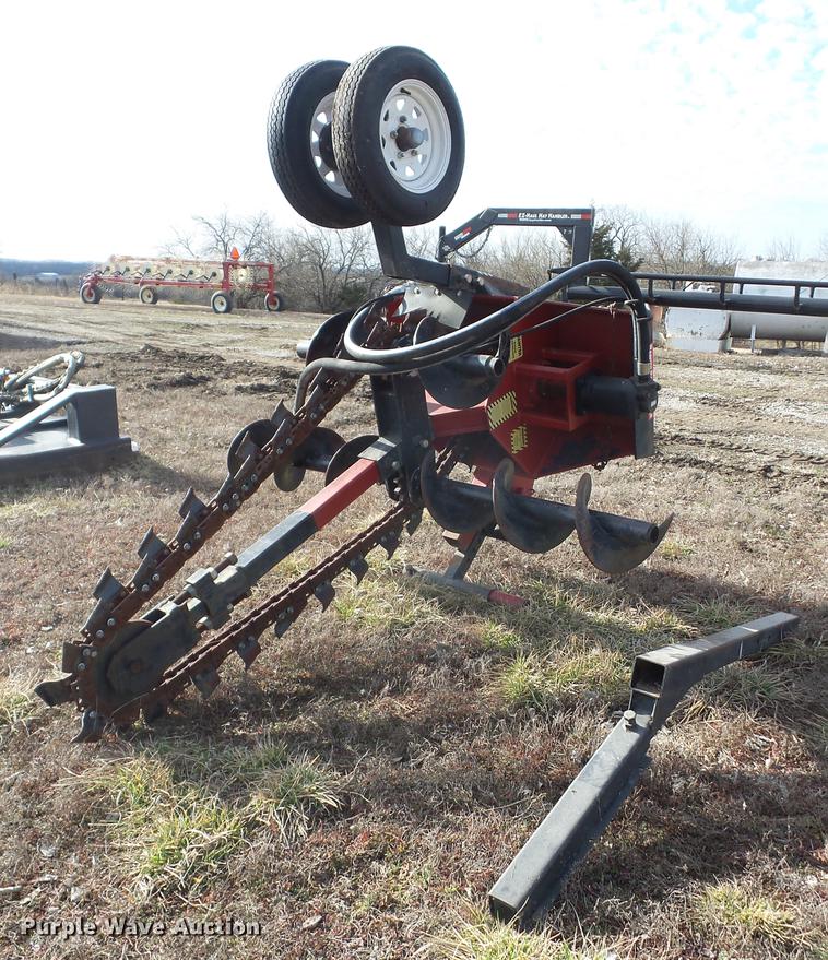 image for item AY9596 Bainter skid steer trencher