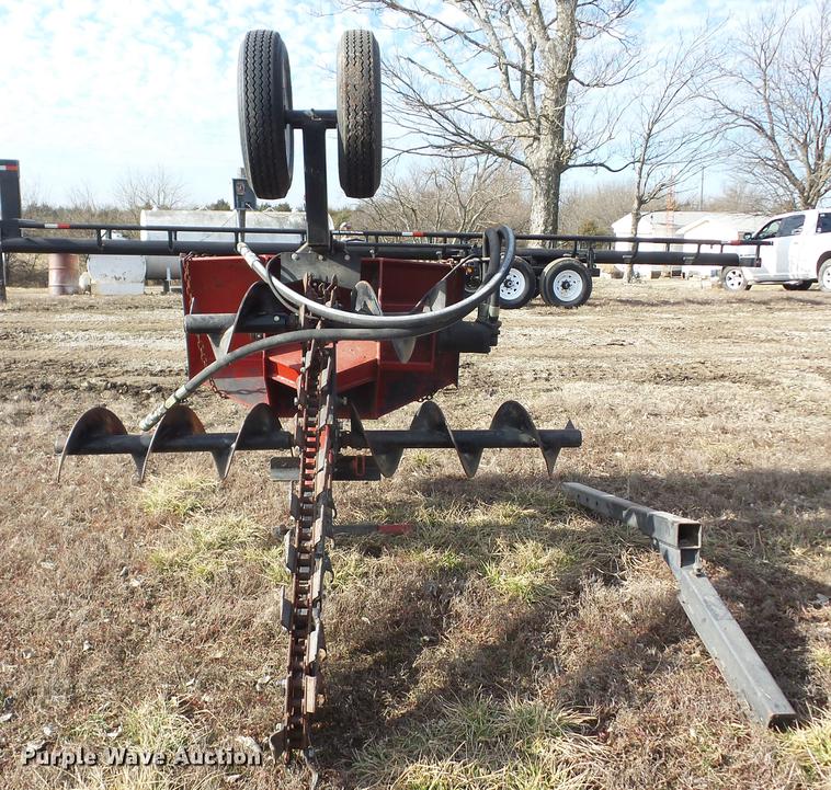 image for item AY9596 Bainter skid steer trencher