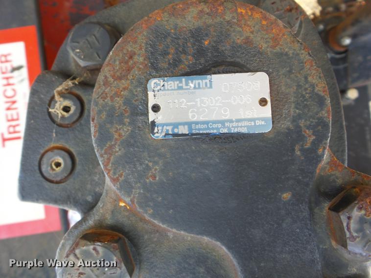 image for item AY9596 Bainter skid steer trencher