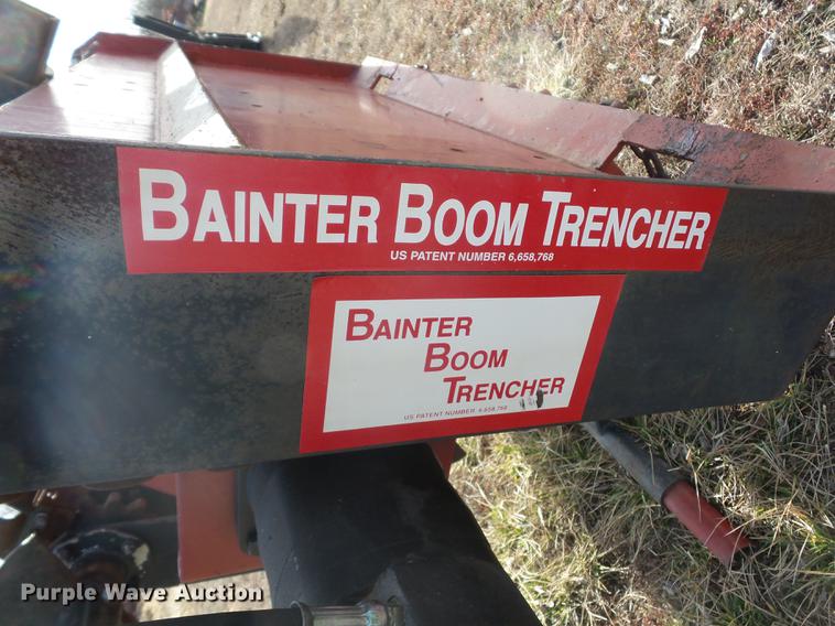 image for item AY9596 Bainter skid steer trencher