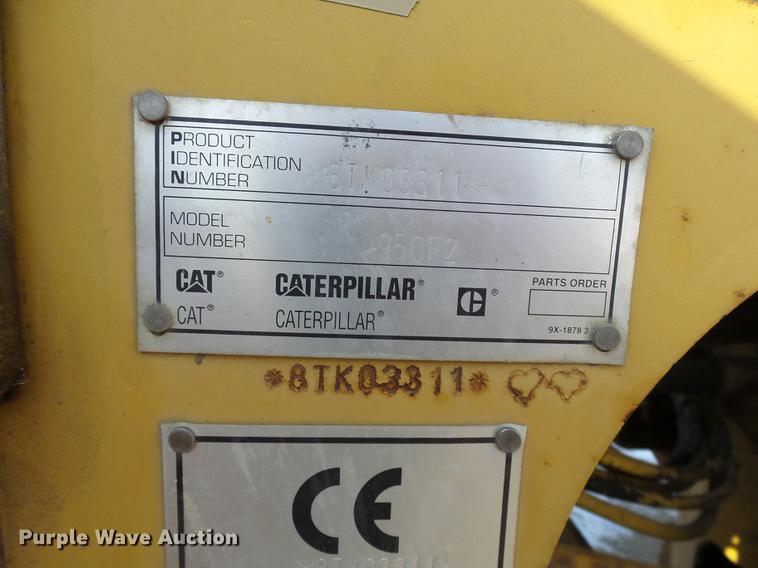 image for item DA3572 1995 Caterpillar 950F2 wheel loader