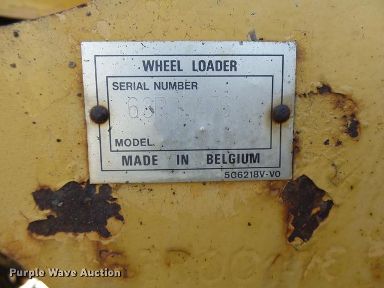 image for item DA3574 1982 Caterpillar 950B wheel loader