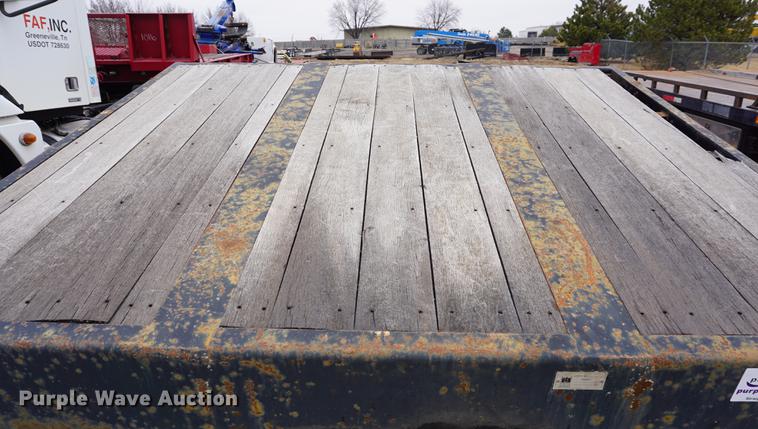 image for item DB0447 1998 Trail King TK60HG-482 lowboy equipment trailer