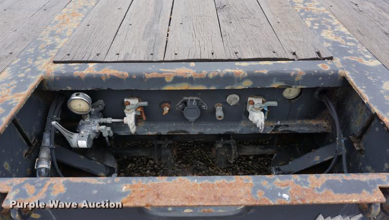 image for item DB0447 1998 Trail King TK60HG-482 lowboy equipment trailer