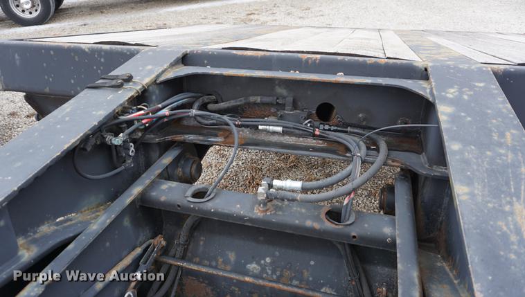 image for item DB0447 1998 Trail King TK60HG-482 lowboy equipment trailer