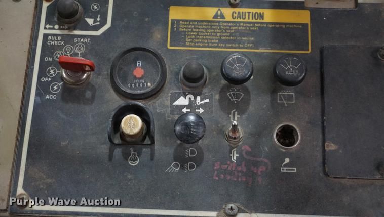 image for item DB0449 1990 John Deere 544E TC wheel loader