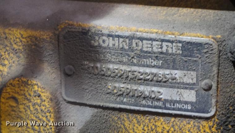 image for item DB0449 1990 John Deere 544E TC wheel loader