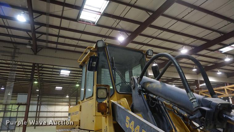 image for item DB0449 1990 John Deere 544E TC wheel loader