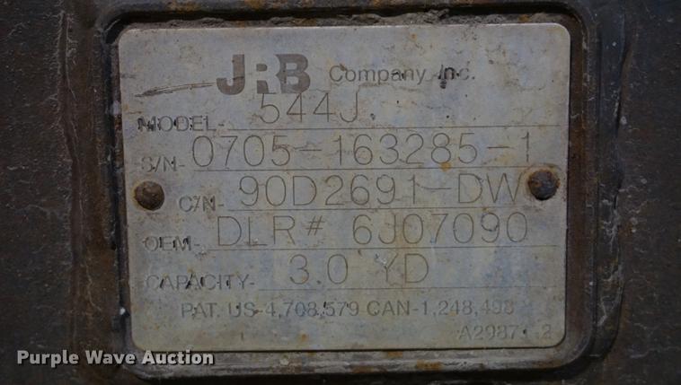 image for item DB0449 1990 John Deere 544E TC wheel loader