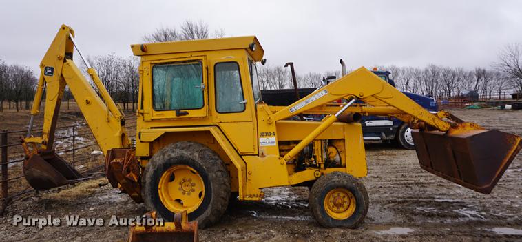image for item DB0462 1980 John Deere 310 AD backhoe