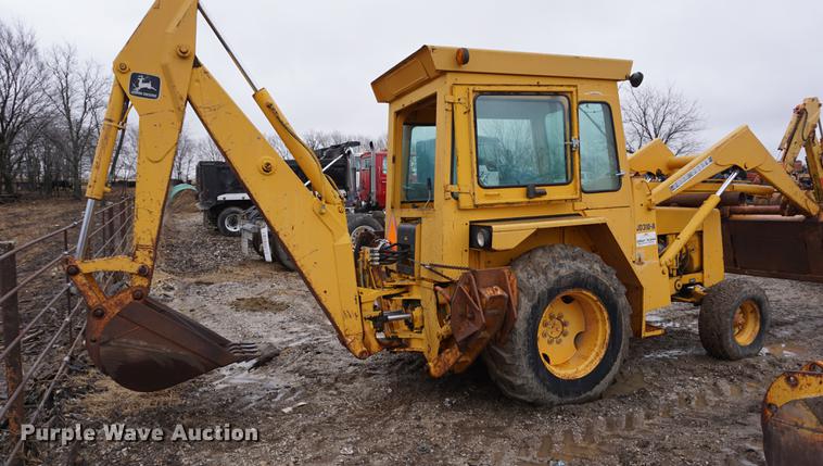 image for item DB0462 1980 John Deere 310 AD backhoe