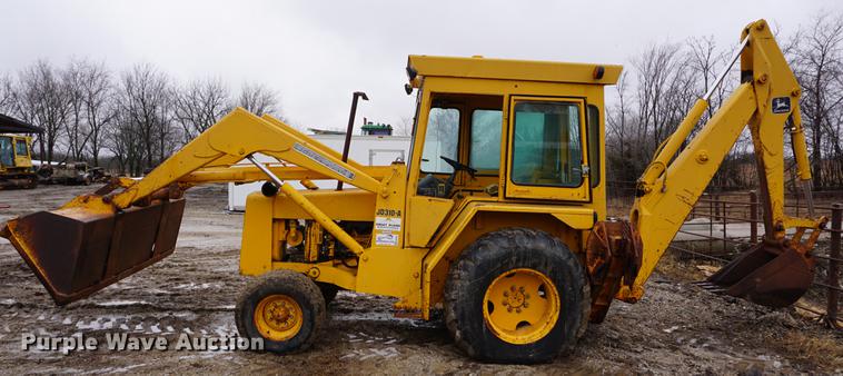 image for item DB0462 1980 John Deere 310 AD backhoe