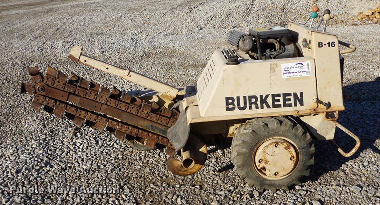 image for item DB0483 Burkeen B-16 trencher