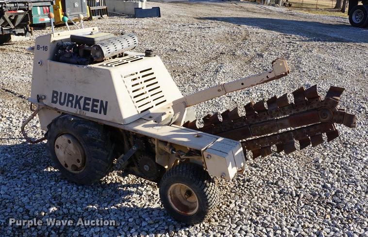 image for item DB0483 Burkeen B-16 trencher