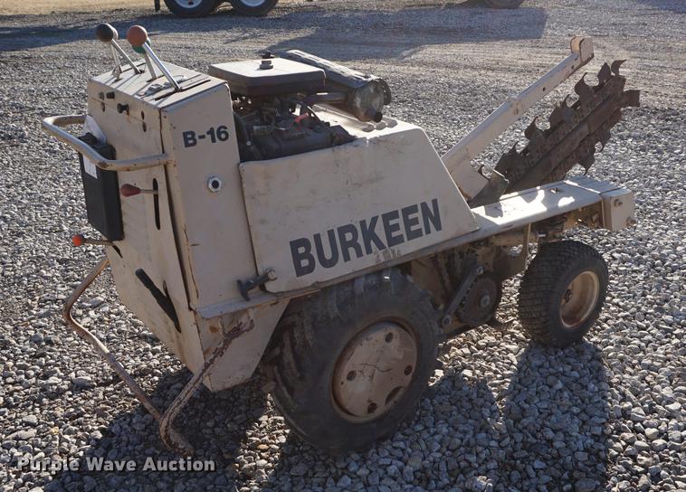 image for item DB0483 Burkeen B-16 trencher