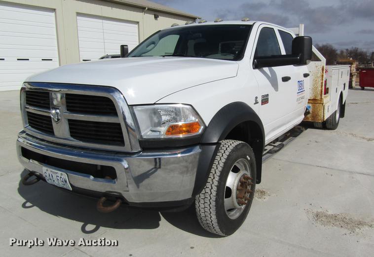 image for item DB5954 2011 Dodge Ram 5500 Crew Cab utility truck