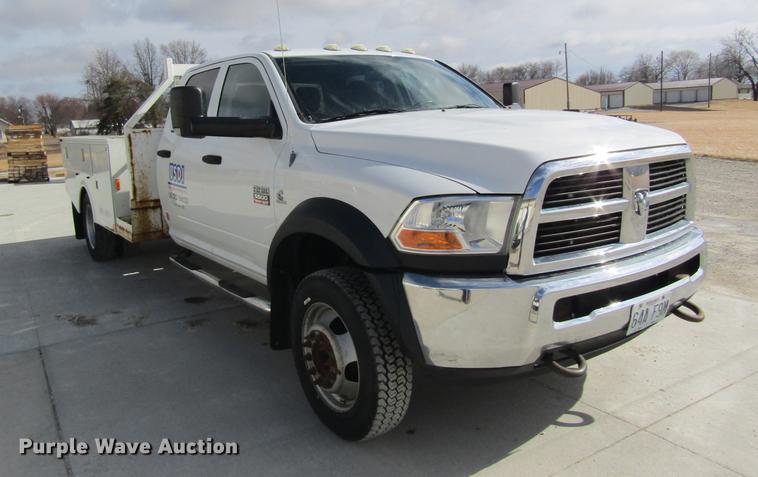 image for item DB5954 2011 Dodge Ram 5500 Crew Cab utility truck