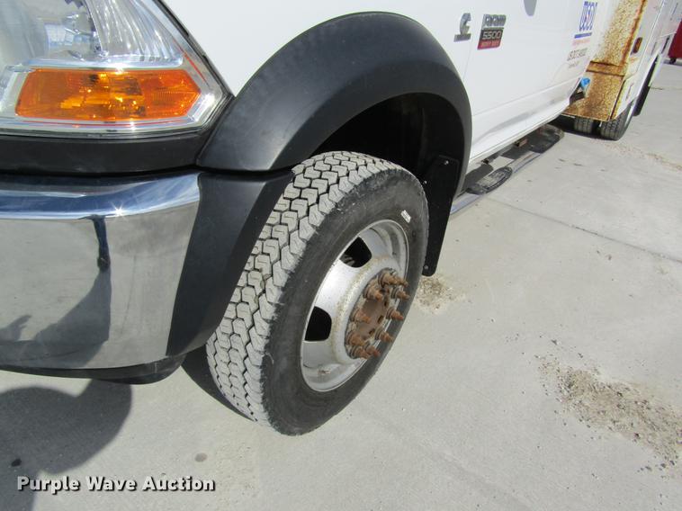 image for item DB5954 2011 Dodge Ram 5500 Crew Cab utility truck