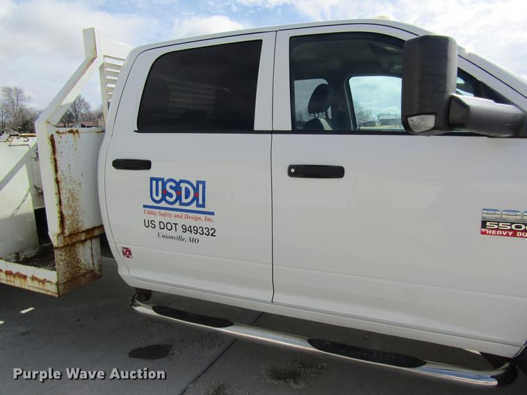 image for item DB5954 2011 Dodge Ram 5500 Crew Cab utility truck