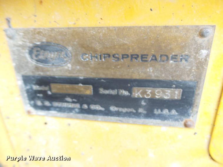 image for item DB9943 Etnyre chip spreader