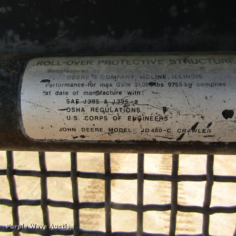 image for item DC0022 1978 John Deere 450C dozer