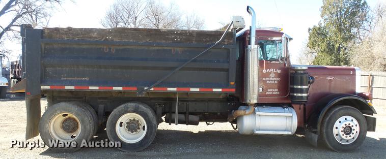 image for item DC0655 1985 Peterbilt 359 dump truck