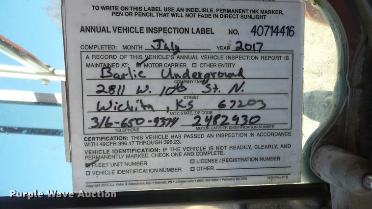 image for item DC0659 1996 Volvo WG dump truck