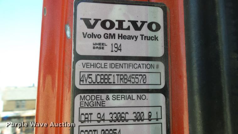 image for item DC0659 1996 Volvo WG dump truck