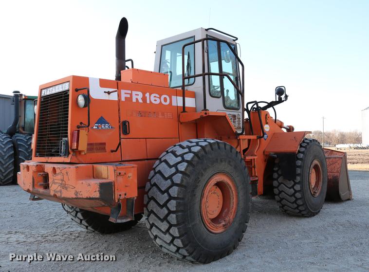 image for item DC3557 1995 Fiat-Allis FR160 wheel loader