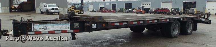 image for item DC7395 2003 Brooks Brothers OW-10K-A equipment trailer