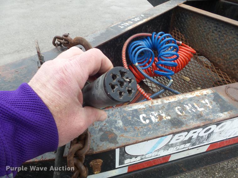 image for item DC7395 2003 Brooks Brothers OW-10K-A equipment trailer