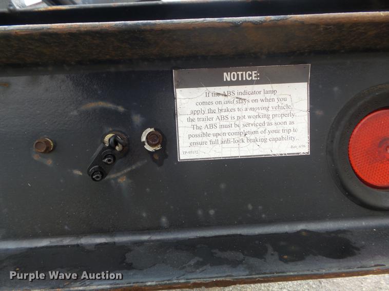 image for item DC7395 2003 Brooks Brothers OW-10K-A equipment trailer