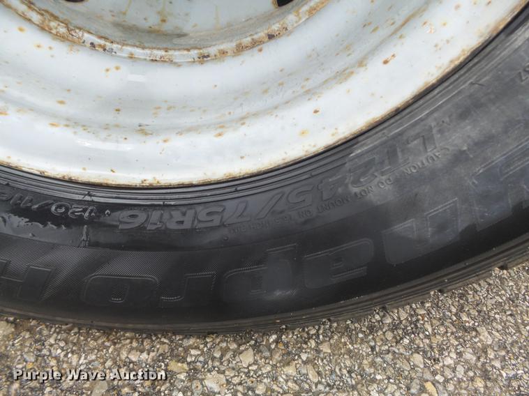 image for item DC7395 2003 Brooks Brothers OW-10K-A equipment trailer