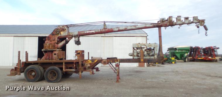 image for item DC7405 Skyhook 130HD trailer mounted crane