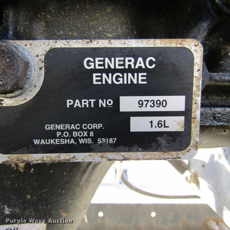 image for item DD2739 1998 Generac 00755-5 generator
