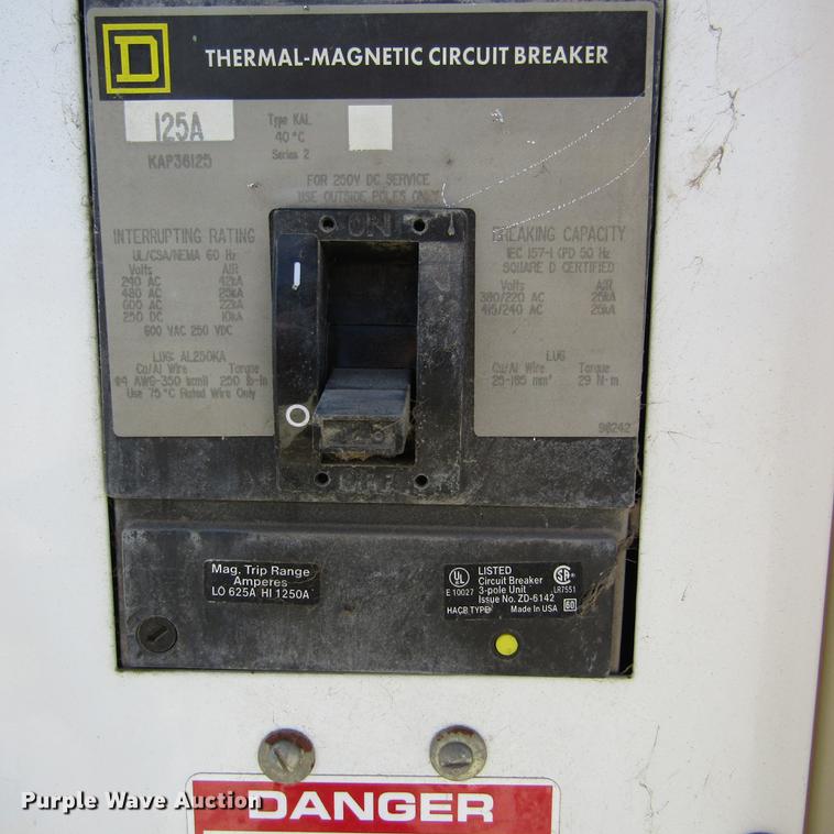 image for item DD2739 1998 Generac 00755-5 generator