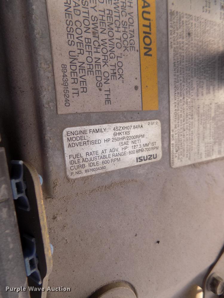 image for item DD2881 2004 GMC T7500 dump truck