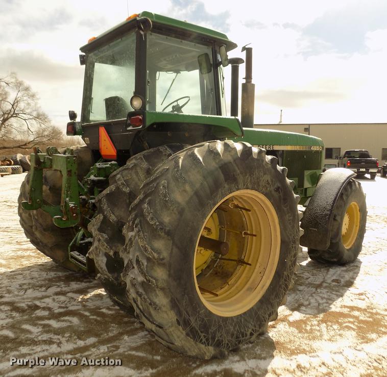 image for item DD2884 1983 John Deere 4850 MFWD tractor