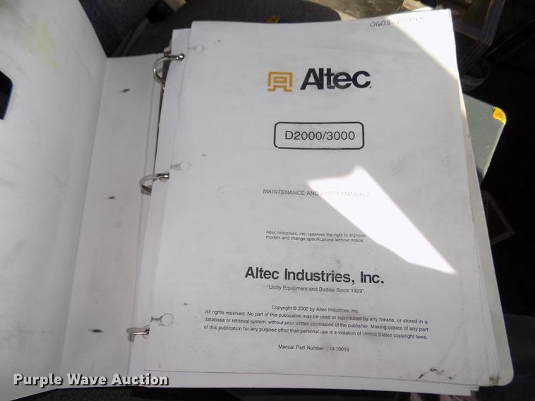 image for item DD2894 2004 International 7400 digger derrick truck