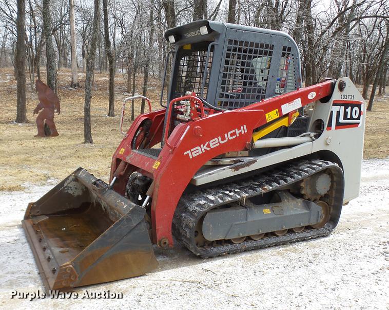 image for item DD9026 2014 Takeuchi TL10 skid steer