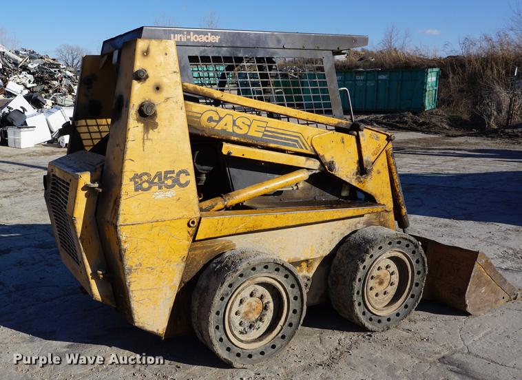image for item DE3137 1996 Case 1845C skid steer