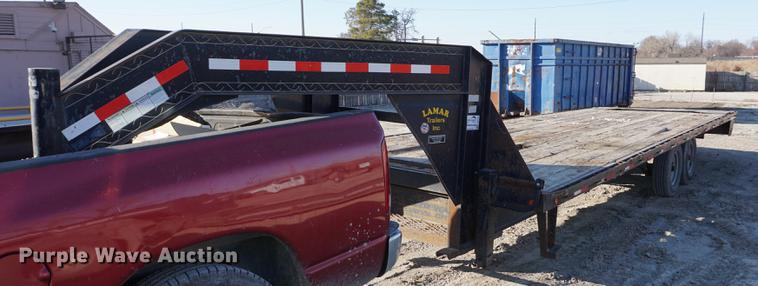 image for item DE3139 2007 Lamar equipment trailer