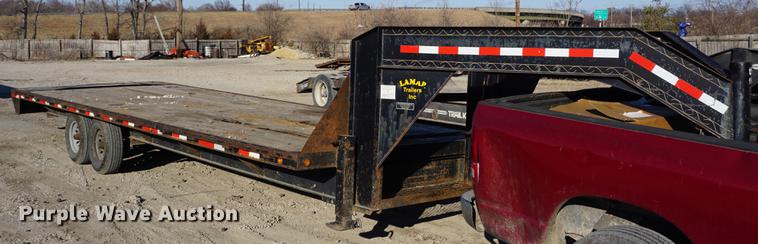image for item DE3139 2007 Lamar equipment trailer