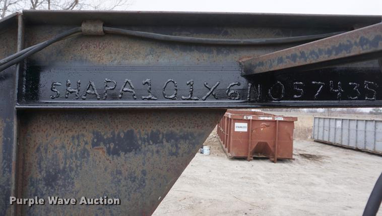 image for item DE3140 2006 shop built equipment trailer