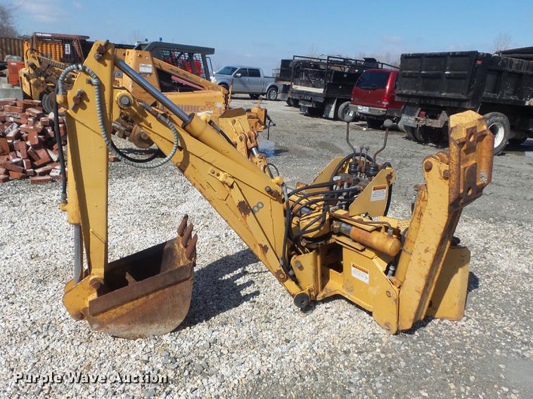 image for item DM9986 Case D100 skid steer backhoe