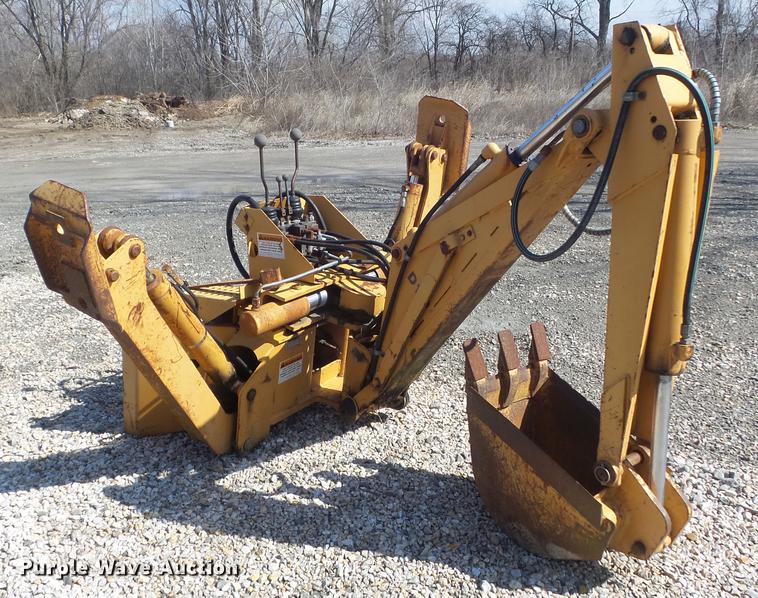 image for item DM9986 Case D100 skid steer backhoe